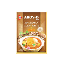 Cargar imagen en el visor de la galería, Aroy‑D Pasta de Curry Massaman 50 g – Sabor tailandés suave y especiado