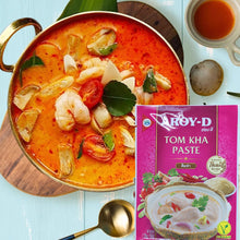 Cargar imagen en el visor de la galería, Aroy‑D Pasta de Tom Kha 50g – Base para Sopa Tailandesa
