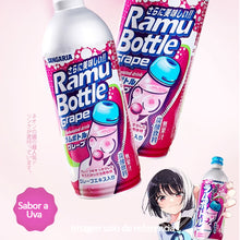 Cargar imagen en el visor de la galería, Bebida de Soda Sabor a Uva 500ml Sangaria – Refresco Japonés de Uva al Estilo Ramune