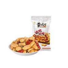 Cargar imagen en el visor de la galería, Cacahuetes con Pimienta Sichuan y Picante 70g Huangfeihong