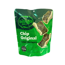 Cargar imagen en el visor de la galería, Chips de Alga Marina Bibigo Original 40 g – Snack Coreano Saludable y Crujiente