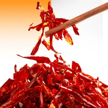 Carregar imagem no visualizador da galeria, Guindilla seca en tiras (chile seco triturado) – Especias picantes para cocina asiática 12g