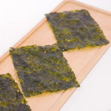 Cargar imagen en el visor de la galería, Pack 3 × 4 g – Algas tradicionales (alga nori) tostada – aperitivo saludable Dunam