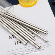 Cargar imagen en el visor de la galería, Palillos Acero inoxidable - 10 pares
