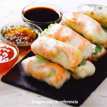 Cargar imagen en el visor de la galería, Papel de Arroz Vietnamita Redondo 18 cm – Lion Brand 400g (Bánh Tráng para Rollitos)