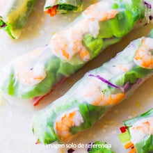 Cargar imagen en el visor de la galería, Papel de Arroz Vietnamita Redondo 18 cm – Lion Brand 400g (Bánh Tráng para Rollitos)