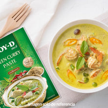 Cargar imagen en el visor de la galería, AROY-D Pasta de Curry Verde Tailandés – 50g (Receta auténtica)