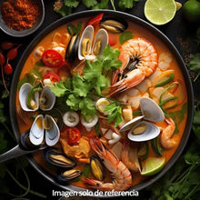 Cargar imagen en el visor de la galería, Pasta de Curry Amarillo Tailandés 400g Aroy-D – Sabor auténtico Thai, suave y aromático