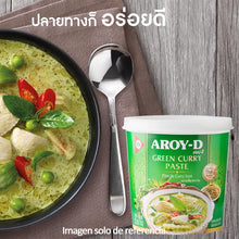 Cargar imagen en el visor de la galería, Pasta de Curry Verde Tailandés 400g Aroy-D – Picante, aromático y 100 % auténtico