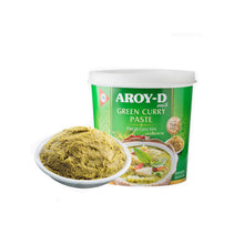 Cargar imagen en el visor de la galería, Pasta de Curry Verde Tailandés 400g Aroy-D – Picante, aromático y 100 % auténtico