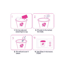 Carregar imagem no visualizador da galeria, Pastel de Arroz Topokki Sabor a Carbonara 140g Pink Rocket