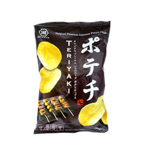 Carregar imagem no visualizador da galeria, Koikeya Patatas Fritas Japonesas Sabor Teriyaki | Snack Crujiente Premium de Japón 100g