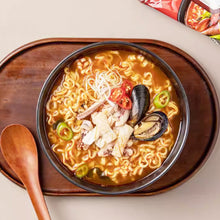 Cargar imagen en el visor de la galería, Ramen Coreano Marisco Champong 124g Nongshim