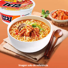 Cargar imagen en el visor de la galería, Ramen Sabor a Kimchi Bowl Noodle 100g Nongshim