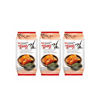 Cargar imagen en el visor de la galería, Snack de Alga Nori Sabor a Kimchi 4g x 3