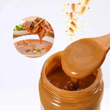 Cargar imagen en el visor de la galería, Wangzhihe Pasta de Sésamo y Cacahuete – Mezcla de Tahini y Crema de Maní (225 g)