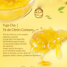 Cargar imagen en el visor de la galería, Té Coreano de Yuzu (Yuja-cha) – Mermelada de Cítricos 580g