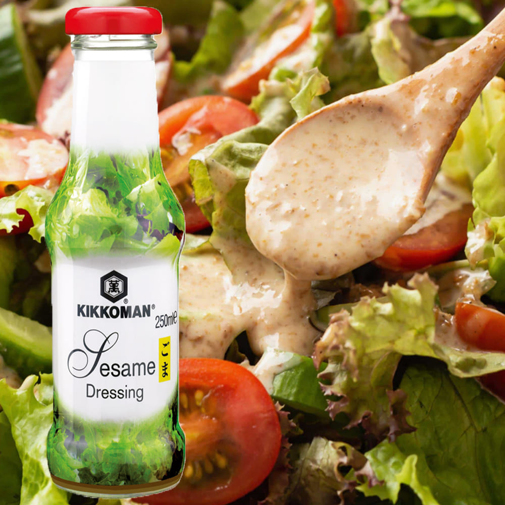 Salsa Sésamo Aderezo de sésamo 250ml Kikkoman Alimentacion Asiatica KIMJIA