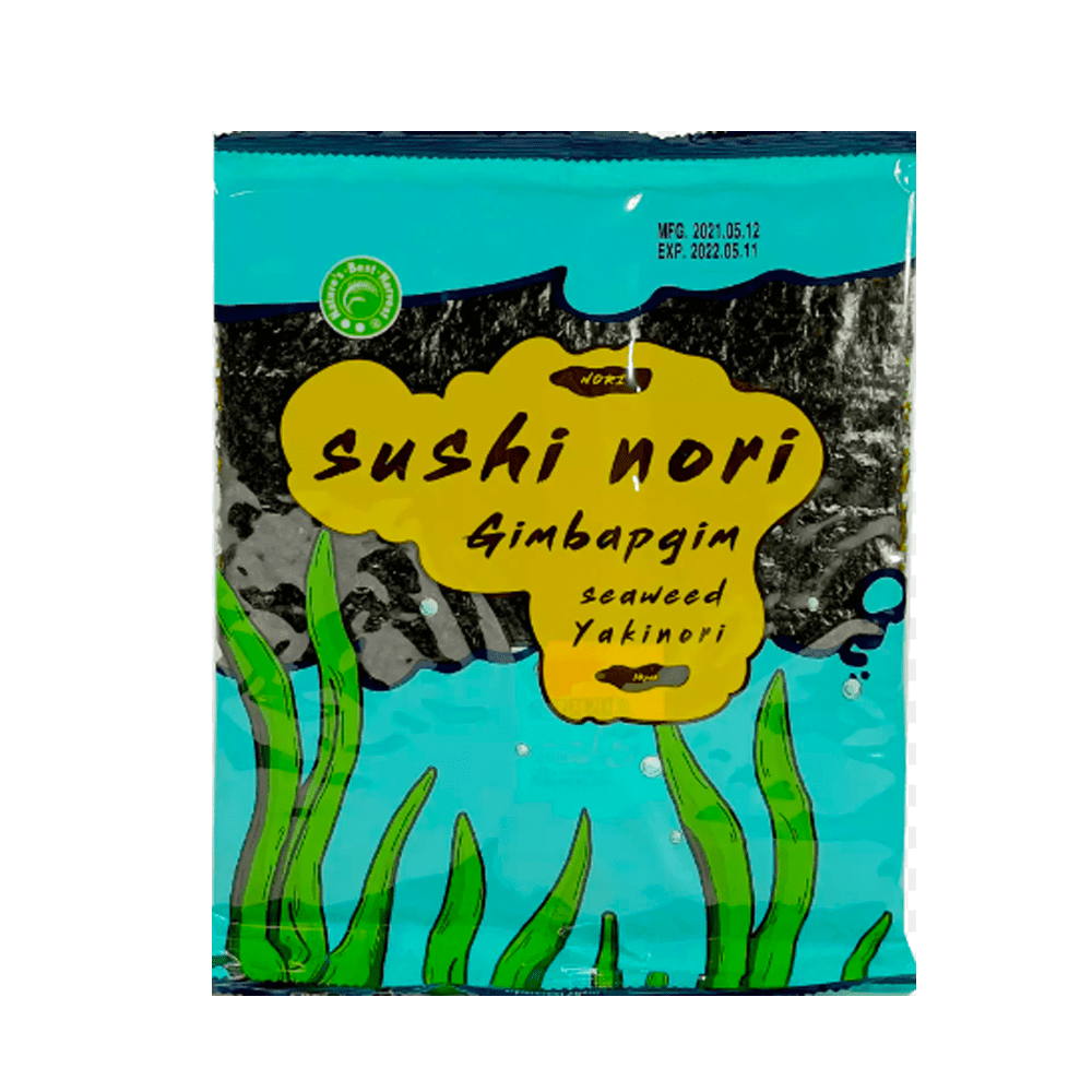Alga Nori Para Sushi Gimbapgim 10u Alimentacion Asiatica KIMJIA Alga Nori Para Sushi Gimbapgim 10u Alimentacion Asiatica KIMJIA