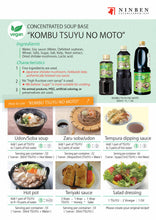 Cargar imagen en el visor de la galería, Ninben Tsuyu no Moto – Base de Sopa Japonesa Concentrada 500ml