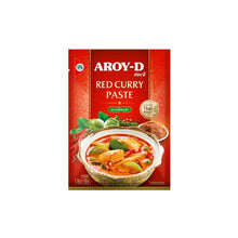 Cargar imagen en el visor de la galería, Aroy‑D Pasta de Curry Rojo Tailandés 400g
