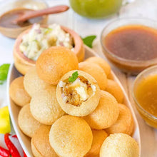 Carregar imagem no visualizador da galeria, Ashoka Gol Gappa Pani Puri Pellets – Panipuri Indio Crujiente para Chaat (200 g)