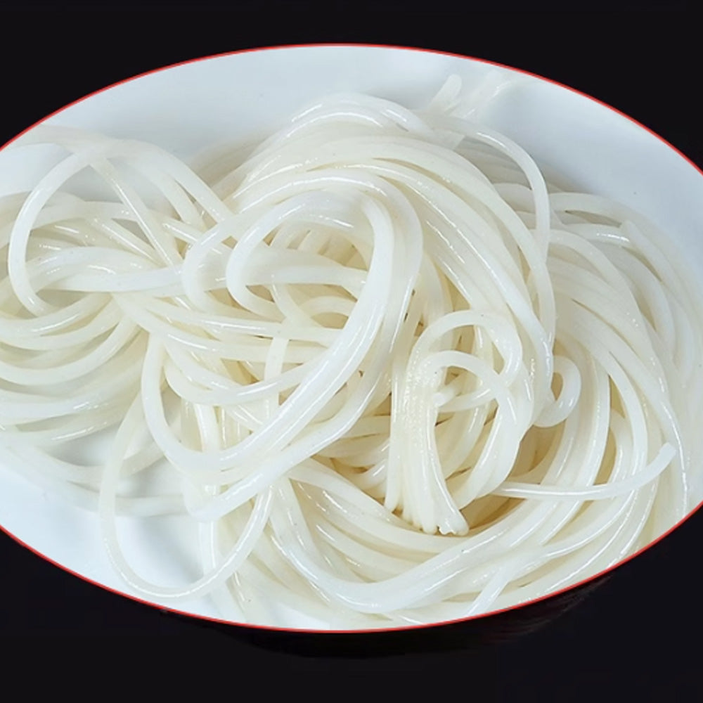 fideos de arroz planos
