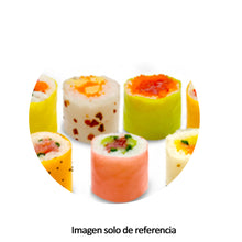 Cargar imagen en el visor de la galería, Hoja de Soja Rosa Especial para Sushi 20u 80g
