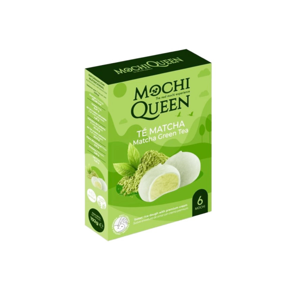 Mochi Delux Té Verde 6u 192g Mochi Queen – Alimentacion Asiatica