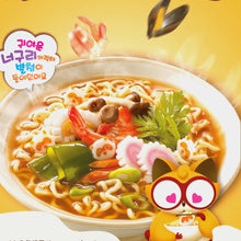 Carregar imagem no visualizador da galeria, Neoguri Ramen Coreano Sabor Marisco Suave Picante Halal 120g NongShim
