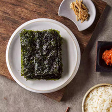 Cargar imagen en el visor de la galería, Pack 3 × 4 g – Algas tradicionales (alga nori) tostada – aperitivo saludable Dunam
