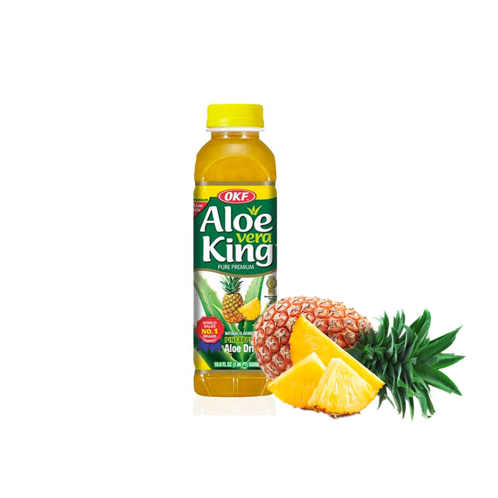 Bebida de Aloe Vera King Sabor a piña 500ml OKF – Alimentacion Asiatica ...