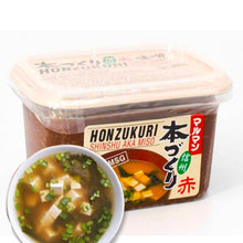 Cargar imagen en el visor de la galería, Honzukuri Shinshu Aka Miso – Miso rojo japonés intenso sin MSG
