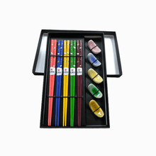Cargar imagen en el visor de la galería, Palillos y Soporte de Palillos 5juegos
